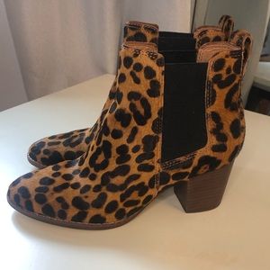 NEW! The Regan Boot in leopard calf hair. 6 1/2